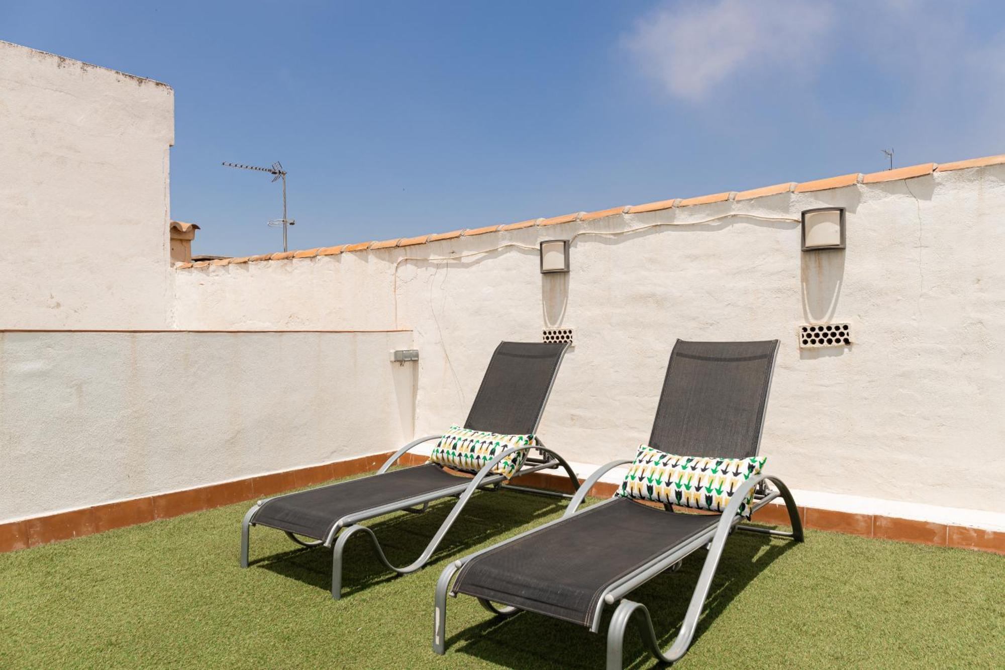C103 - Sunny Terrace, Old Town Views Apartment Malaga Ngoại thất bức ảnh